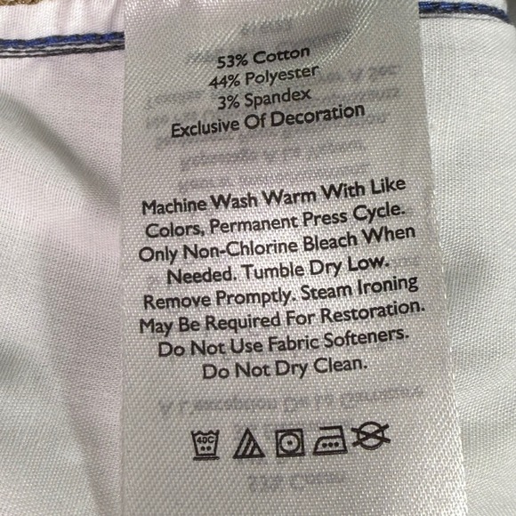 Eddie Bauer Men's Charcoal Gray Flex Chino Pants Size 36x30 Straight Fit - Picture 4 of 14